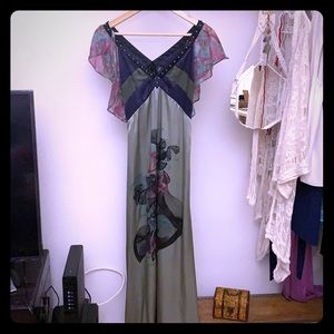Beautiful 100% silk dress limited edition